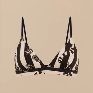 MeUndies Beetlejuice Triangle Bralette